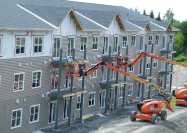 Balconies and Siding